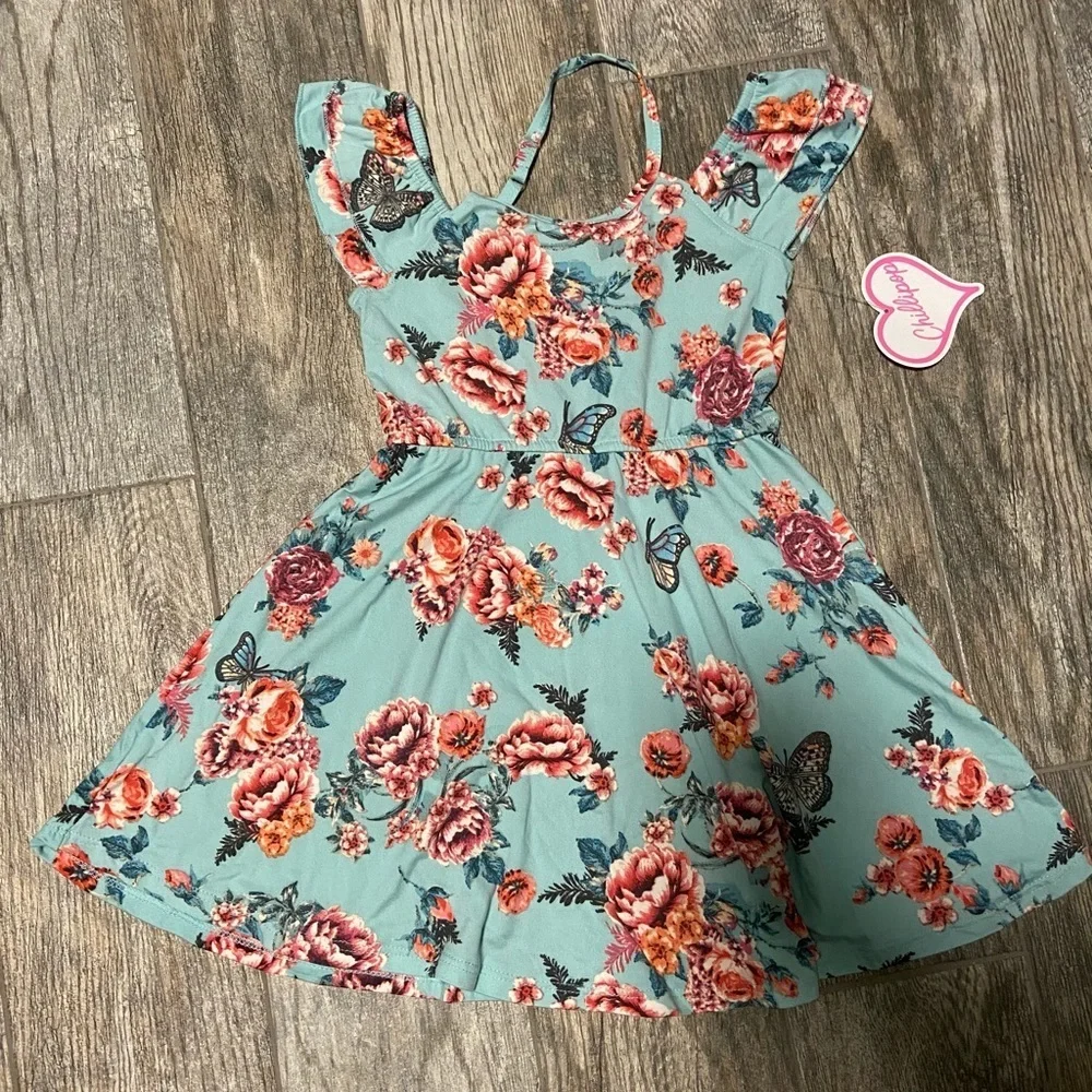 💎Girls flare dress
